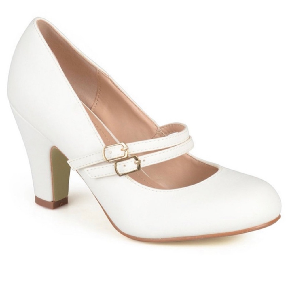 Mary Jane Round Toe Heels - Picture 2 of 11